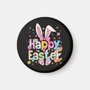Frohe Ostern 2026 Süßer Hase Kaninchen Magnet