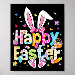 Frohe Ostern 2026 Süßer Hase Osterhase Ostertag Fr Poster