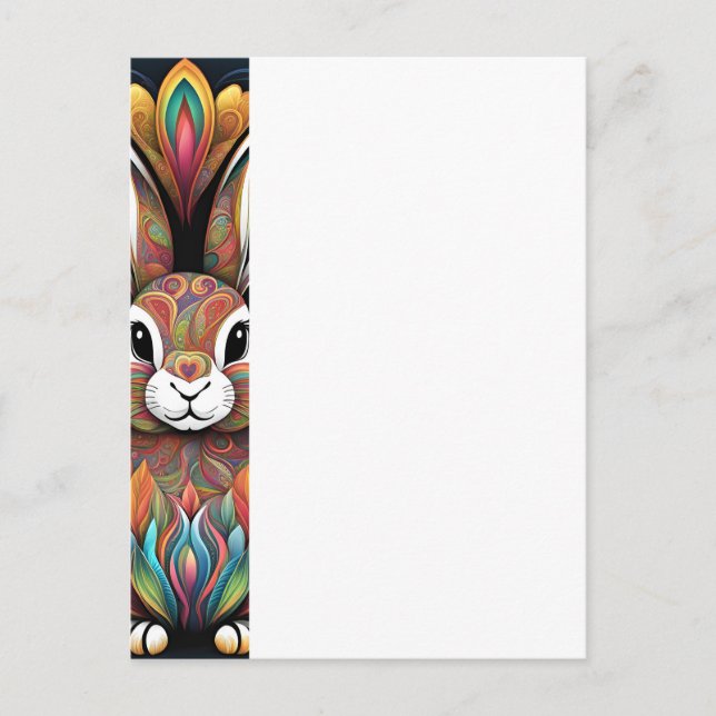 Frohe Ostern 2 Postkarte (Vorderseite)