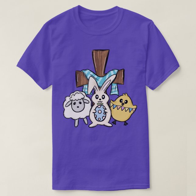 Frohe Ostern (2) T-Shirt (Design vorne)