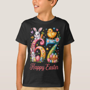 Frohe Ostern 67 Meme Zahl Geburtstag Hase Küken T-Shirt