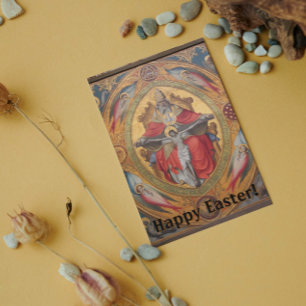 Frohe Ostern! Altar der Klarissen Feiertagskarte