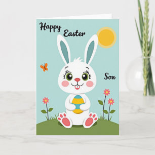Frohe Ostern an meinen Sohn Karte