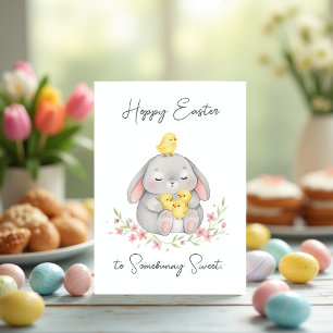 Frohe Ostern an Somebunny Sweet Osterkarte Feiertagskarte