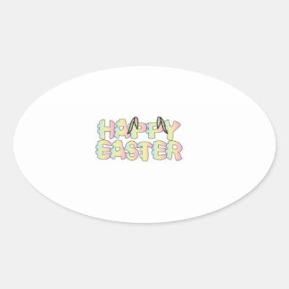 Frohe Ostern Aufkleber