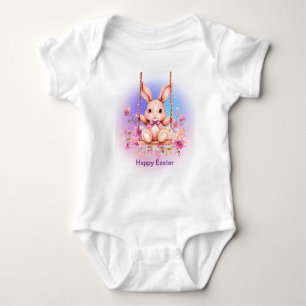 Frohe Ostern Baby Strampler
