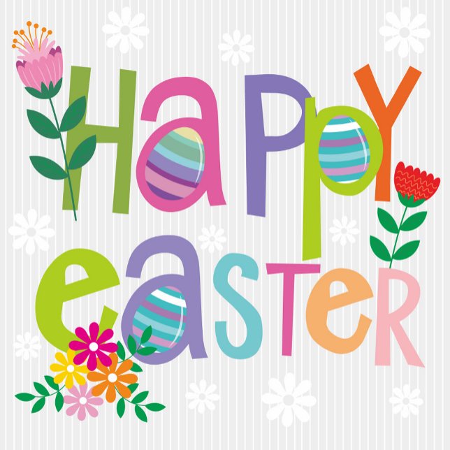 Frohe Ostern  Baby T-shirt (Happy Easter Colorful Lettering T-Shirts!)