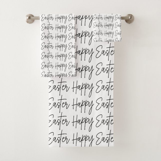 Frohe Ostern    Badhandtuch Set (Insitu)