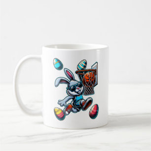 Frohe Ostern Basketball Jungen Osterhase Lustig Ea Kaffeetasse