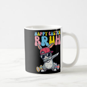 Frohe Ostern Bruh Bunny Dab Rabbit Tanz Jungen Kin Kaffeetasse