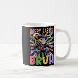 Frohe Ostern Bruh Bunny Kaninchen Ostereier Jagd  Kaffeetasse