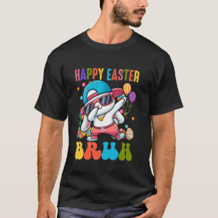 Frohe Ostern Bruh Dabbing Bunny Hase Ostern Kinder T-Shirt
