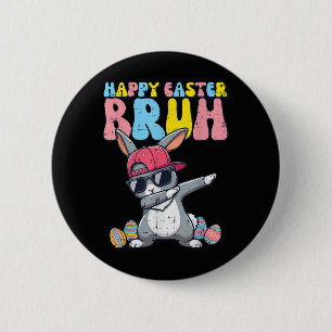 Frohe Ostern Bruh Hase Dab Hase Tanz Button
