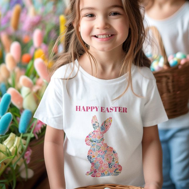 Frohe Ostern | Bunny Kids T-Shirt (Von Creator hochgeladen)