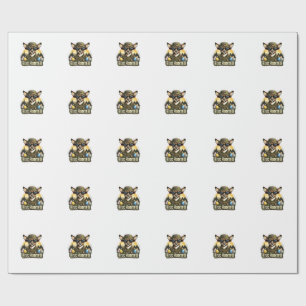 Frohe Ostern Camo Lustig Jagen Jungen Männer Oster Geschenkpapier