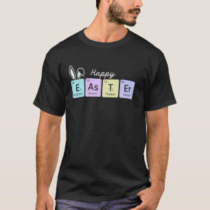 Frohe Ostern Chemie Naturwissenschaftslehrer Perio T-Shirt