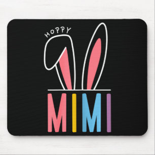 Frohe Ostern Damen 2023 Hoppy Mimi Bunny Lustig Mousepad