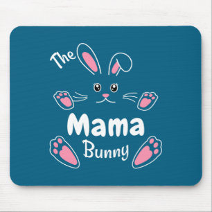 Frohe Ostern Die Mama-Hase passende Familie Ostern Mousepad