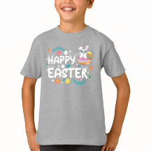 Frohe Ostern, Eier, Bunny & Blume