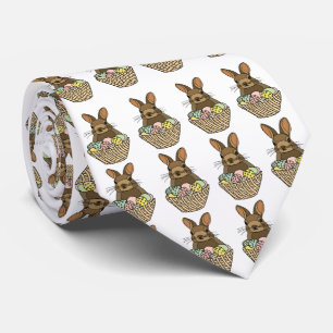 Frohe Ostern Eier Korb Hase Frohe Ostern  Krawatte