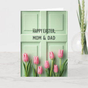 Frohe Ostern Eltern Frühling Karte