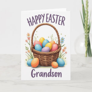 Frohe Ostern Enkelkind Frühlingskarte Karte