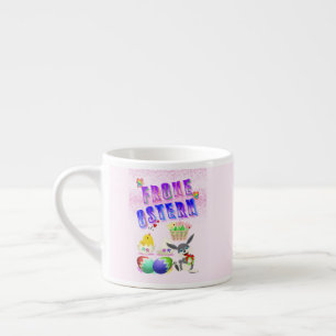 Frohe Ostern Espressotasse