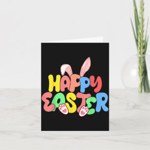 Frohe Ostern, Familien Gruppe, Osterhase, EiFroh Karte