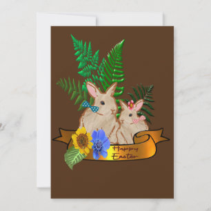 Frohe Ostern Feiertagskarte