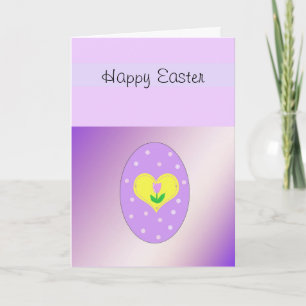 Frohe Ostern Feiertagskarte