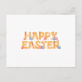 Frohe Ostern Feiertagspostkarte