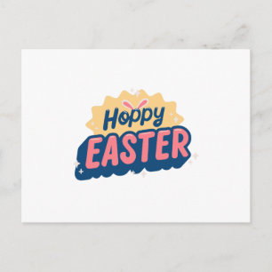 Frohe Ostern Feiertagspostkarte