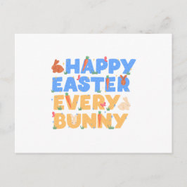 Frohe Ostern Feiertagspostkarte