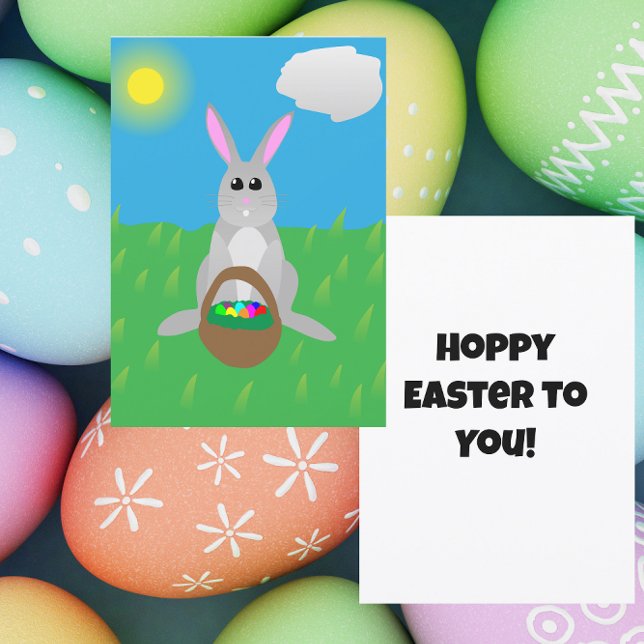 Frohe Ostern! Flach Feiertagskarte (Von Creator hochgeladen)