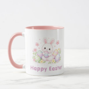 Frohe Ostern Frühjahrsdesign - Süßer Osterhase Tasse
