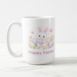 Frohe Ostern Frühlingsdesign - Süßer Osterhase Kaffeetasse