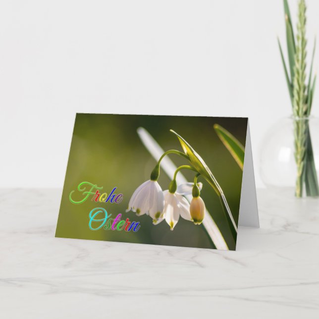 Frohe Ostern für Deine Liebsten! Karte (Vorderseite)