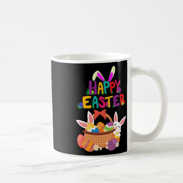 Frohe Ostern für Frauen und Männer - Ostern Kaffeetasse (Rechts)
