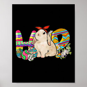 Frohe Ostern für Männer Frauen Jungen Mädchen Kind Poster