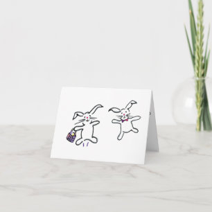 Frohe Ostern, glücklicher Frühling Feiertagskarte