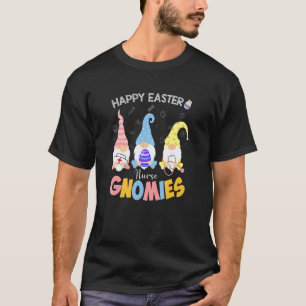 Frohe Ostern Gnome Pflegekleidung Ostern Frauen T-Shirt