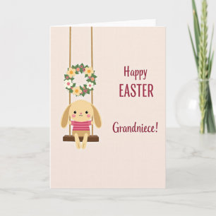 Frohe Ostern Großnichte Karte