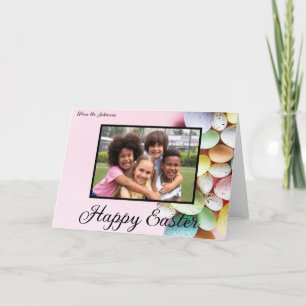 Frohe Ostern Grußkarte Dankeskarte