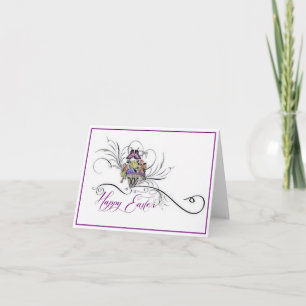 Frohe Ostern Grußkarte Feiertagskarte