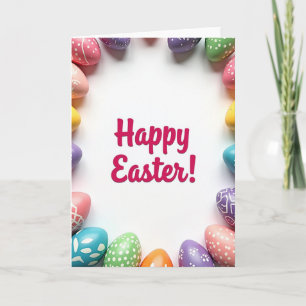 Frohe Ostern Grußkarte Karte
