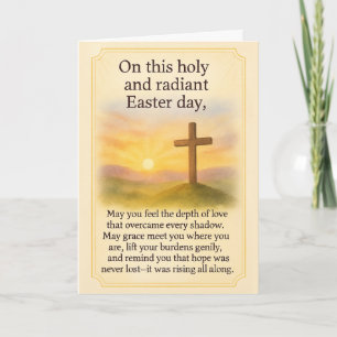 Frohe Ostern Grußkarte Karte