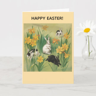 Frohe Ostern Grußkarte Karte