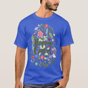 frohe ostern hase kaninchen gesicht lustig ostern T-Shirt