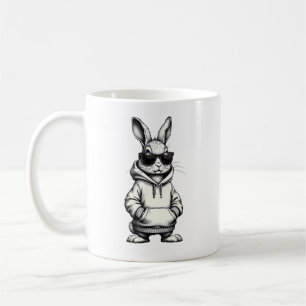 Frohe Ostern Hasen Ostern Jungen Mädchen Teenager Kaffeetasse