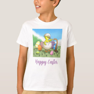 Frohe Ostern Huhn T-Shirt